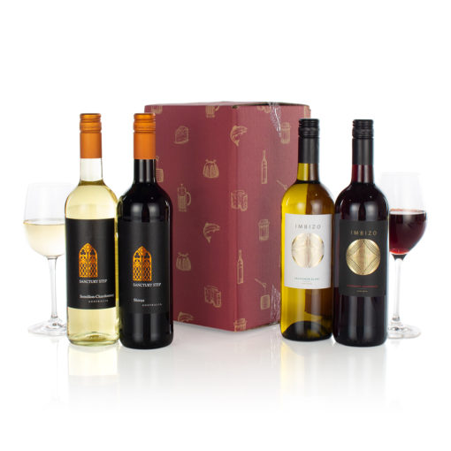 FOUR WINES IN A BOX - Gifts to Britain