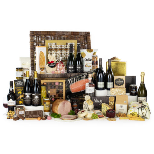 a large luxury gift basket